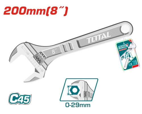 [THT101083] 8" Adjustable wrench