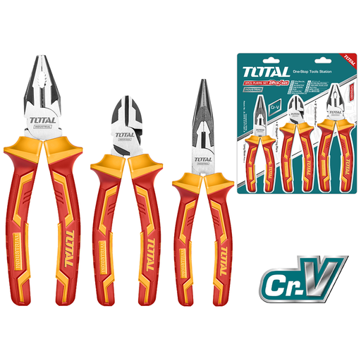 [THT2K0302] 3pcs insulated pliers set