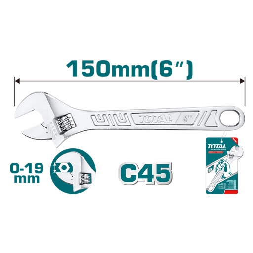 [THT101063] 6" Adjustable wrench