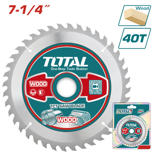 [TAC231415] Lame de scie TCT 7-1/4" 40t for wood