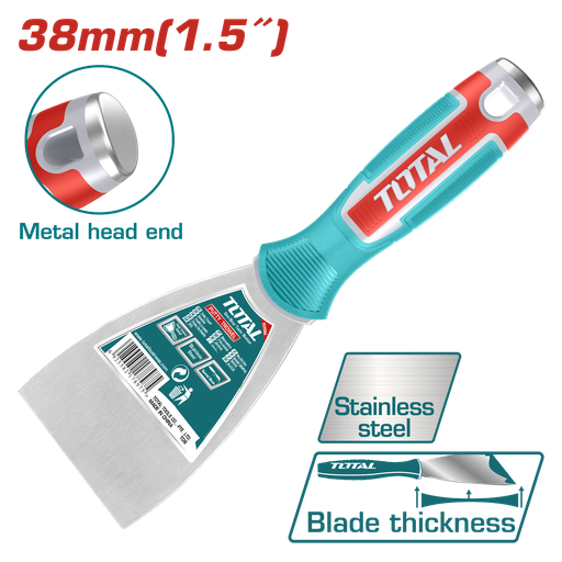 [THT83406] 1.5" acier inoxydable couteau à mastic