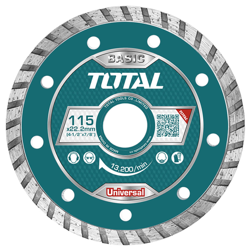 [TAC2131153] 4 1/2"x7/8" disque diamant turbo