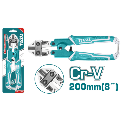 [THT11386] 8" Mini bolt cutter (TPR Handle)