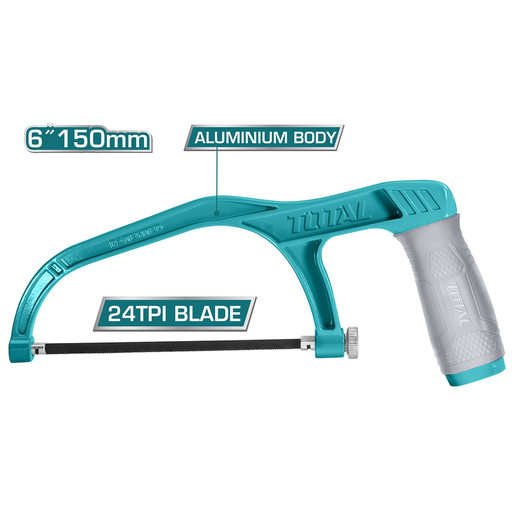 [THMHF1503] 6" Mini Hacksaw Frame(Aluminum body)