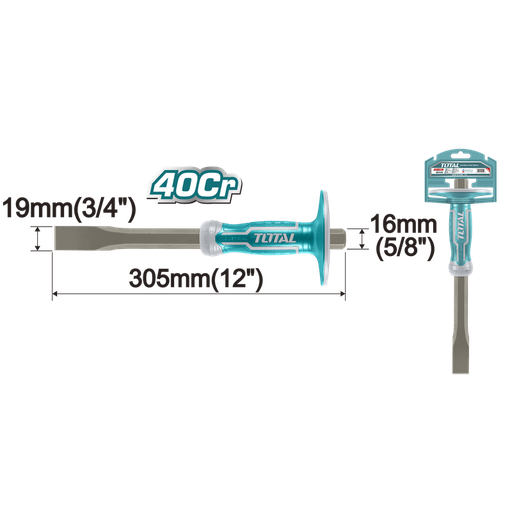 [THT4411216] 3/4" Industrial Cold chisel