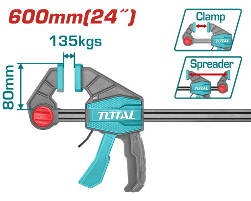 [THT1346802] 24" Industrial Quick bar clamp