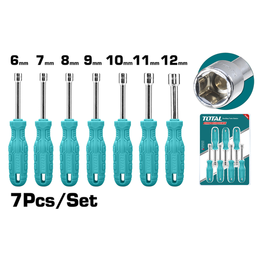 [TNSS0701] 7Pcs Nut Screwdriver Set