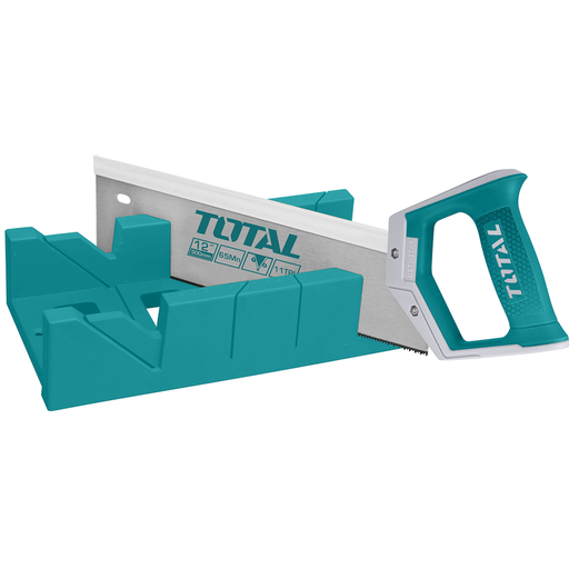 [THT59126] Mitre box and back saw set