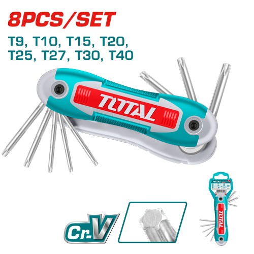[THT1061846] 8PCS Pocket Torx key set