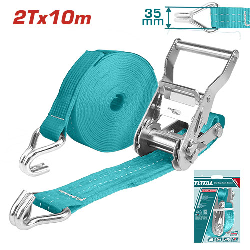 [THTRS2101] 32'x1-3/8"X4400LB Ratchet Tie-Down Strap