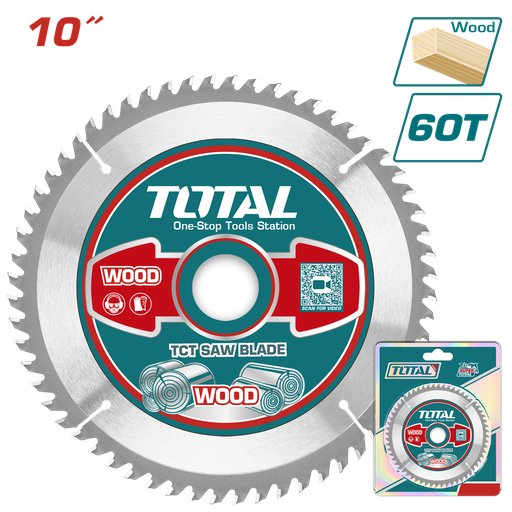 [TAC231723] Lame de scie TCT 10" 60T pour bois