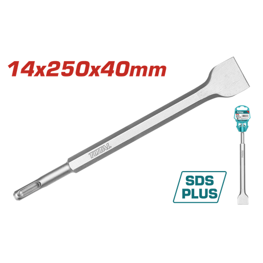 [TAC15121412] 1.5" (40mm) flat SDS plus chisel