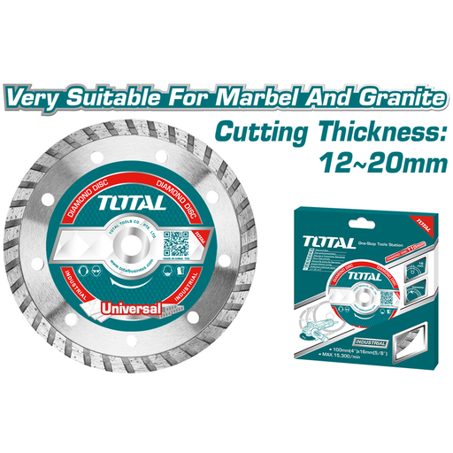 [TAC2131151] 4 1/2"X7/8" Industrial Turbo diamond disc