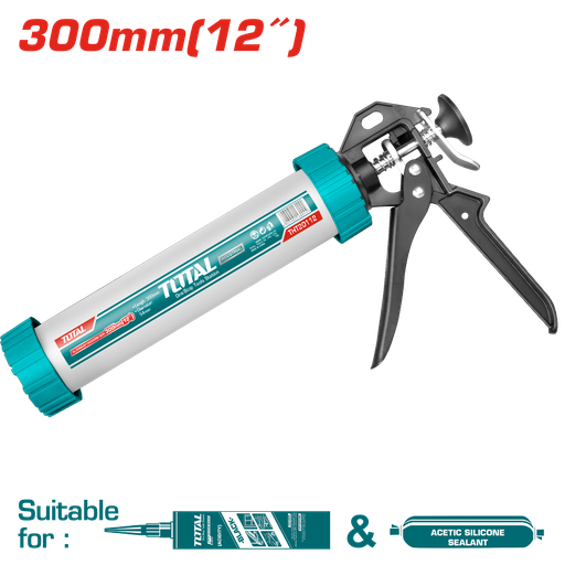 [THT20112] 12" pistolet à mastic en aluminium
