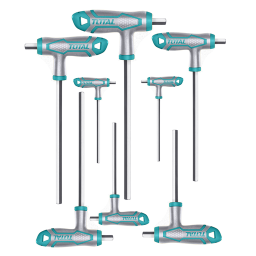 [THHW8081] 8 Pcs T-handle hex wrench set