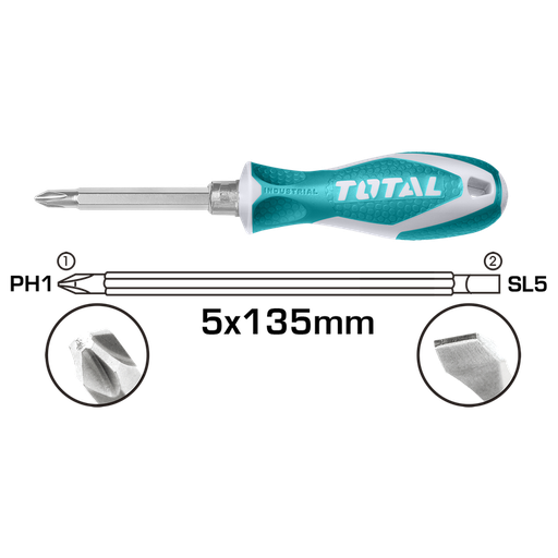 [THT250226] 2 IN 1 Medium Screwdriver set