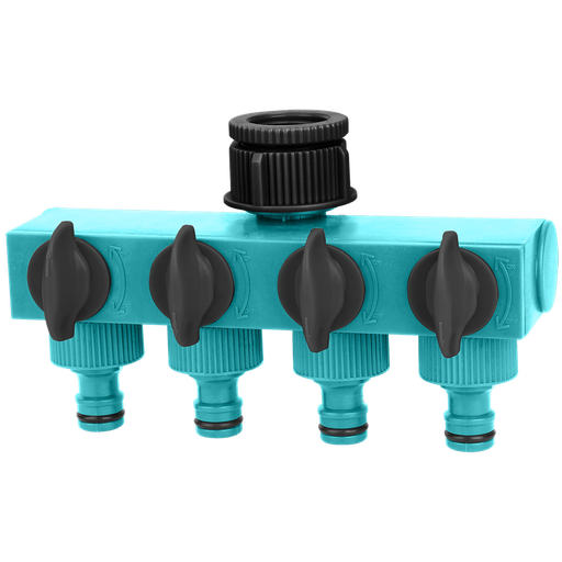 [THHC604101] 4-Way Plastic Hose Connector