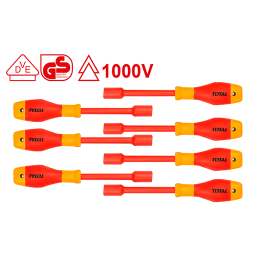[THKISD0701] 7pcs insulated nut screwdriver set (certifié VDE)