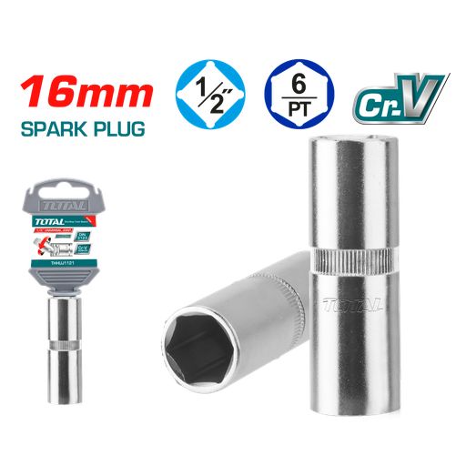 [THSPS12166] 16MM 1/2” Spark Plug Socket