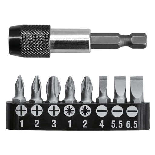 [TACSD3091] 9 pcs screwdriver bits set