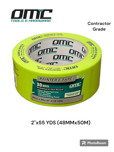[OPTW4850] 2"x55 YDS (48MMx50M) Contractor Grade Painter's Tape