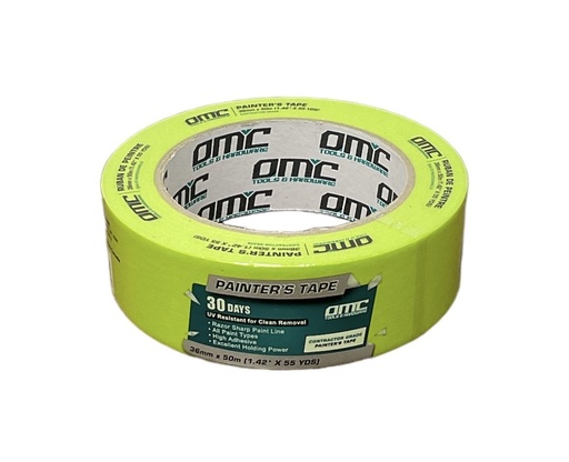 [OPTW3650] 1.42"x55 YDS (36MMx50M) Contractor Grade Painter's Tape