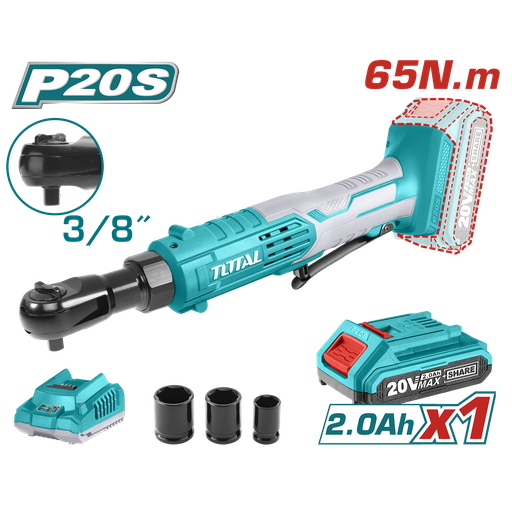 [TDRLI206015] 20VX3/8" Lithium-Ion Drive Ratchet (1Battery+1Charger)