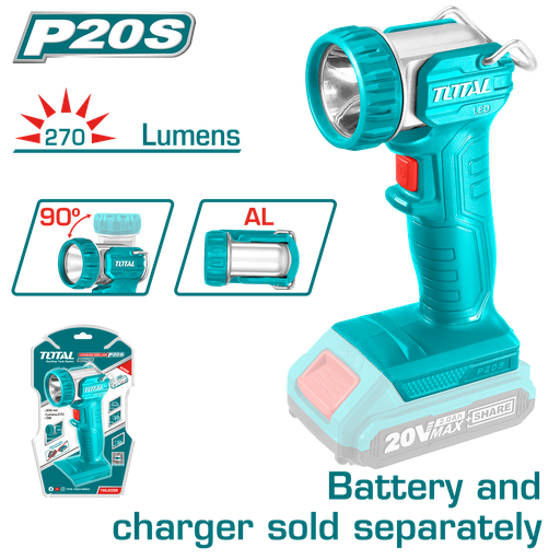 [TWLI2038] 20V Lithium-Ion Work Lamp (Tool Only)