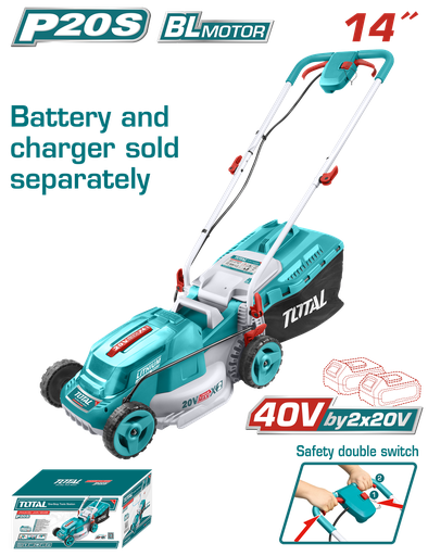 [TLMLI2014] 40VX14" Lithium-Ion Lawn Mower(Tool Only)