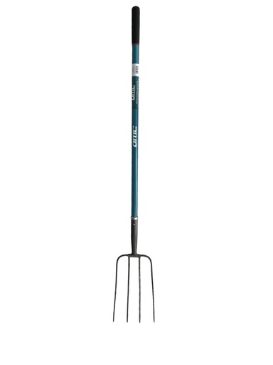 [OMFFL484] Fourche à fumier avec poignée en L en fibre de verre 42.5"X4T