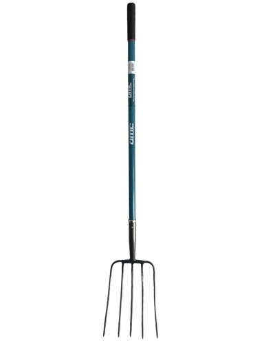 [OMFFL485] Fourche à fumier avec poignée en L en fibre de verre 42.5"X5T