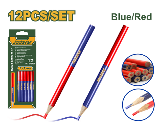 [JDMQ2512] 12 PCS Bi-color carpenter pencil set
