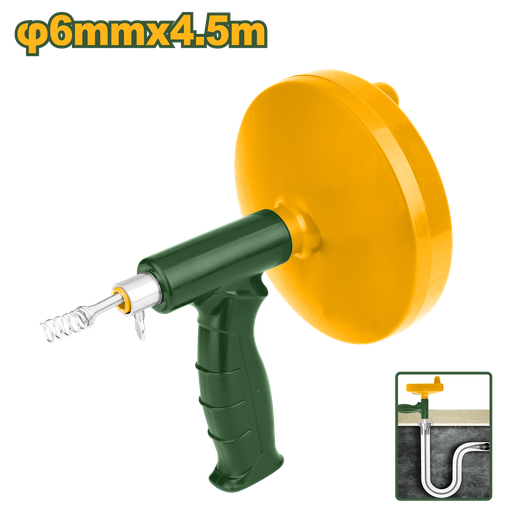 [JDDD3345] (1/4"x14-3/4") Drain auger