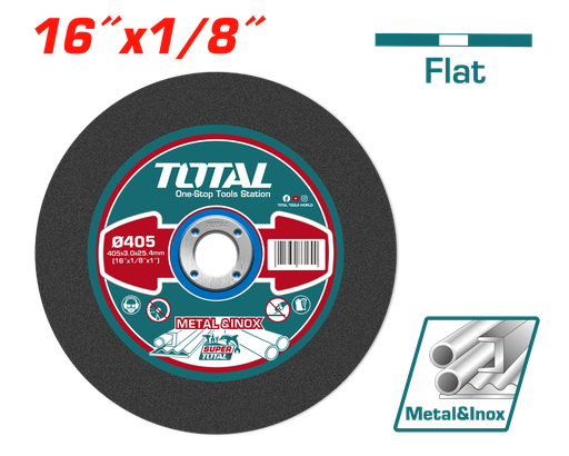 [TAC2214051] 16"X1/8"X1" Abrasive metal cutting blade