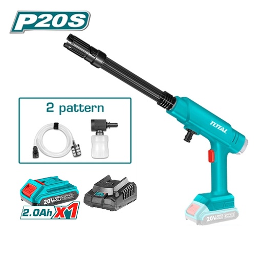 [TPWLI20282] 20VX25Bar Cordless Washer Pressure (1Battery+1Charger)