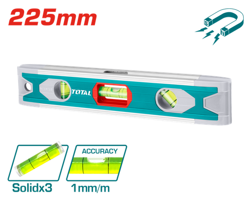 [TMT2235] Mini niveau à bulle 9"