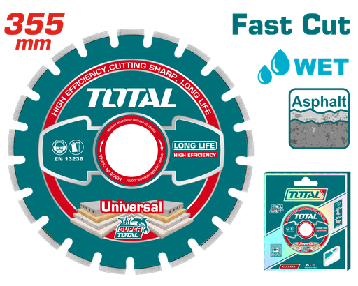 [TAC2113551] 14"X1" segmented diamond disc for asphalt and concrete cutting