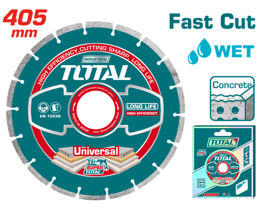 [TAC2144052] 16"X1" Diamond disc for concrete cutting laser welded rim