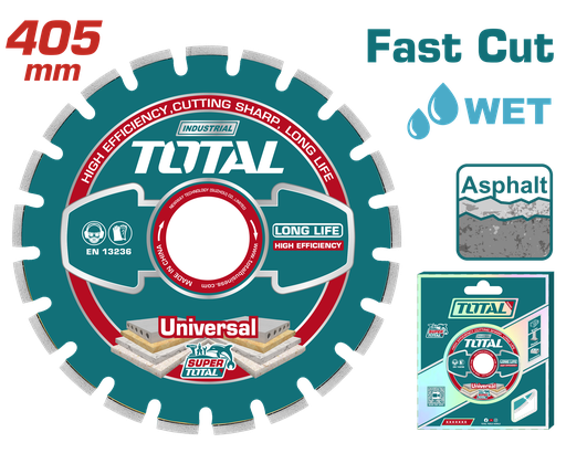 [TAC2164051] 16"X1"Diamond disc for asphalt cutting Laser welded rim