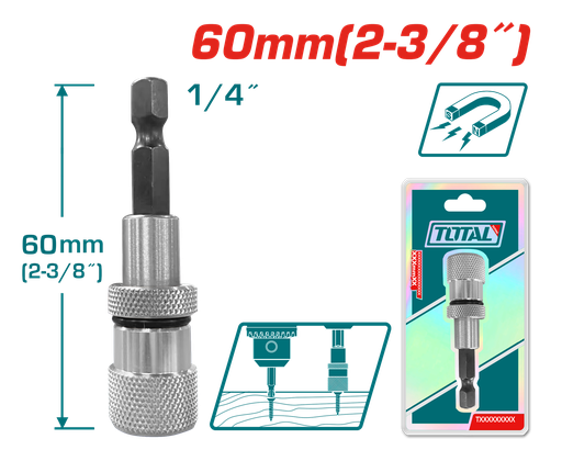 [TAC464601] 2-3/8" Limit screwdriver bit holder