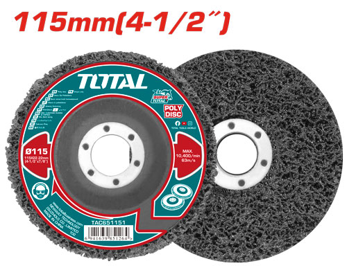 [TAC651151] 4 1/2" disque polymère