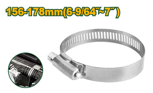 [JDHU2921] 6 9/64 - 7 in. Stainless Steel Hose Clamp
