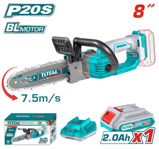 [TGSLI20851] 20VX8" Cordless chain saw (1Battery+1Charger)