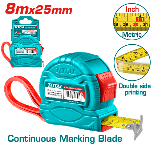 [TMT34825] 26'x1" Steel measuring tape