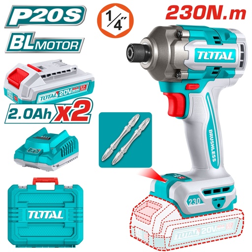 [UTIRLI2023] 20vx170lb-ft ensemble visseuse à chocs