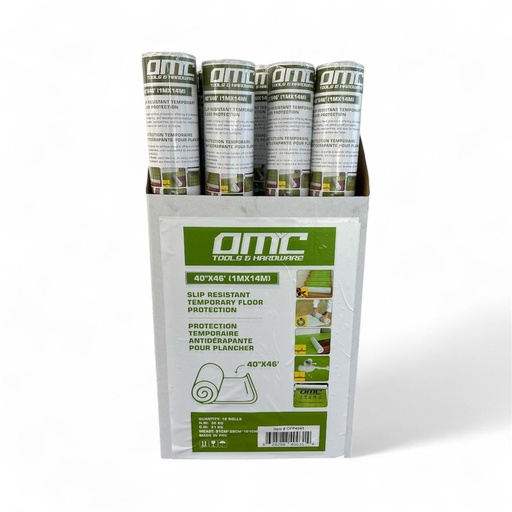 [OFP4045] Protection temporaire antidérapante pour plancher (40" x 45')