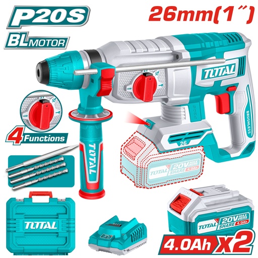 [UTRHLI202682] 20V Cordless rotary hammer combo